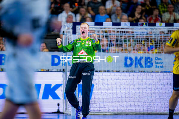 Jubel David Späth (29, Rhein Neckar Löwen)