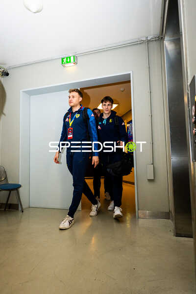 Eintreffen der Teams