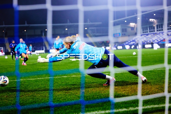 Torwartparade im Training