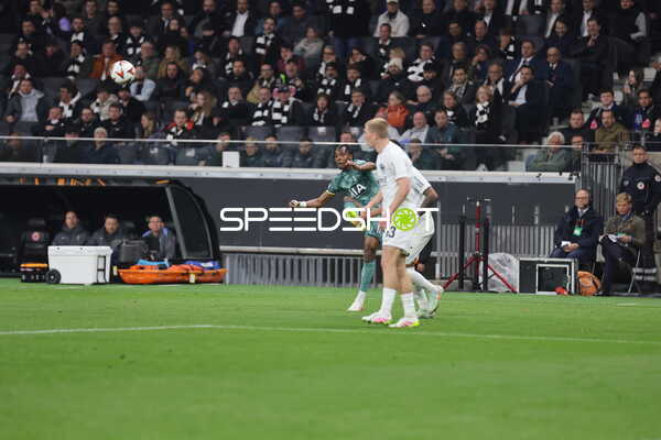 Schuss von Eintracht Frankfurt