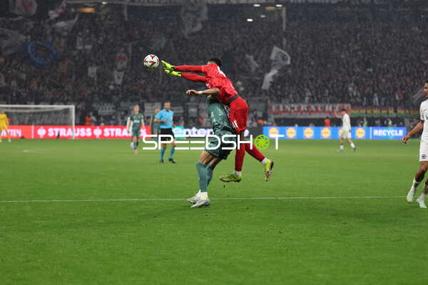 Torwartabwehr von Eintracht Frankfurt