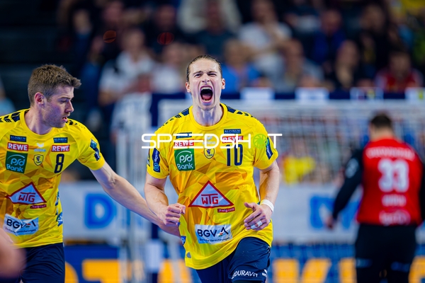 Handball I Herren I Saison 2024-2025 I DHB-Pokal I Halbfinale I Rhein-Neckar Löwen - THW Kiel I 12.04.2025