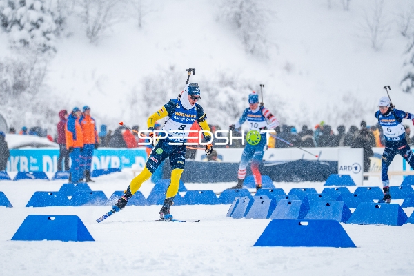 Biathleten in Verfolgung Oberhof