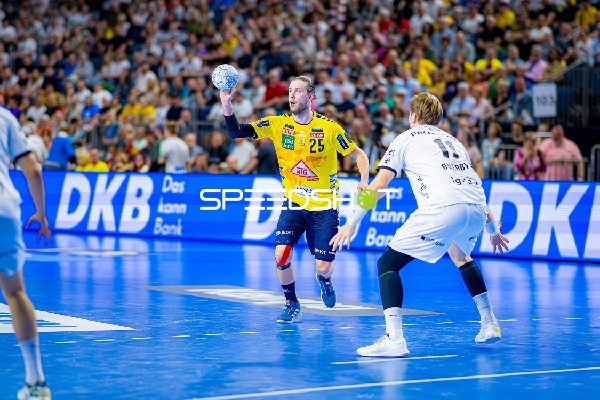 Handball I Herren I Saison 2024-2025 I DHB-Pokal I Halbfinale I Rhein-Neckar Löwen - THW Kiel I 12.04.2025