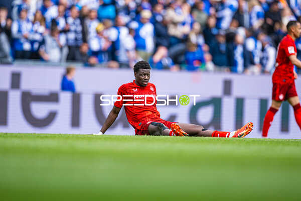 Fußball I Herren I Saison 2024-2025 I 2. Bundesliga I 32. Spieltag I Karlsruher SC - 1. FC Kaiserslautern I 27.04.2025