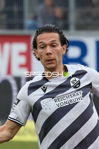 Spielzug Jeremias Lorch (6;SV Sandhausen)