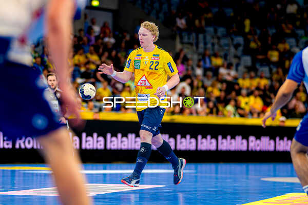 Ballführung Gustav Davidsson (22;Rhein Neckar Löwen)