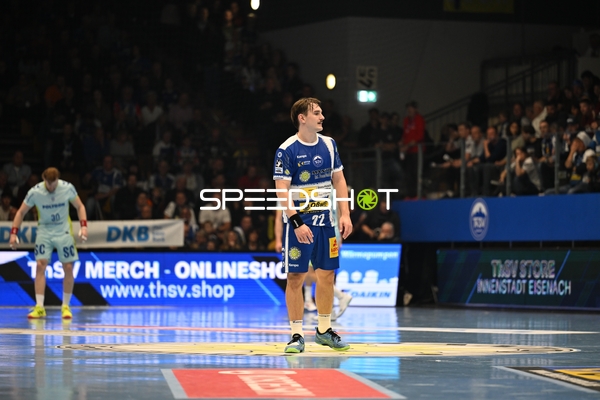 Felix Aellen (22; ThSV Eisenach) auf dem Spielfeld