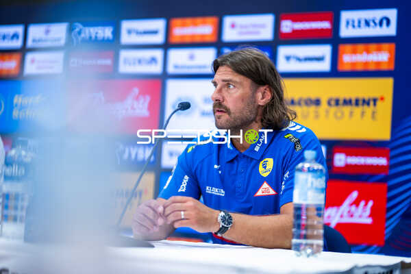 Pressekonferenz Dragan Jerkovic (98;Rhein Neckar Löwen)