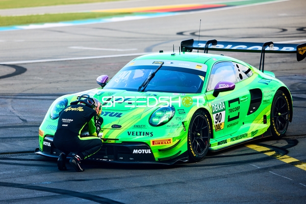 Boxenstopp beim Rennen