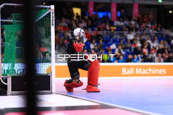 Torwart Matteo GRYSPEERDT (1; Belgien) in Aktion