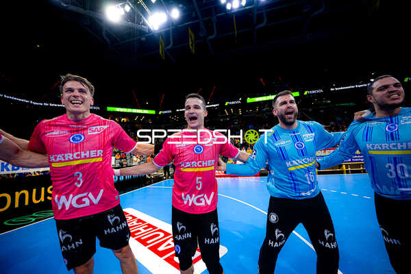 TVB Stuttgart feiert gemeinsamen Sieg