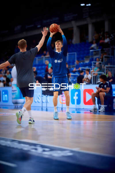 Spieler in Position