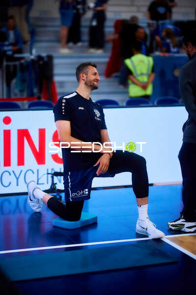 Spieler in Position