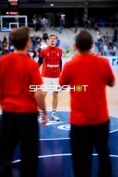 Spieler in Position