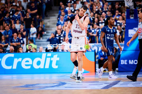 Spieler auf dem Court