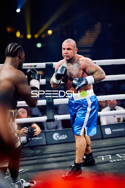 Boxer Schwergewicht in Ringside Zone