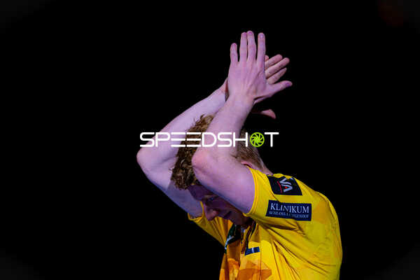 Spieler in der Halle