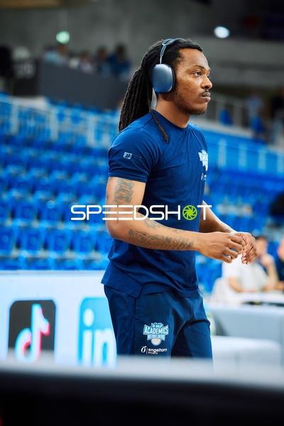 Spieler auf dem Court