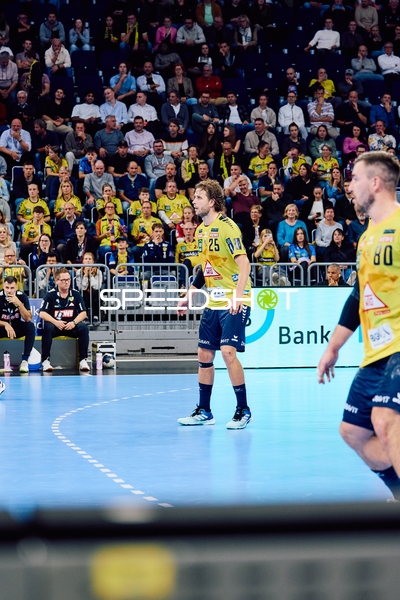 Spieler in Aktion auf dem Feld