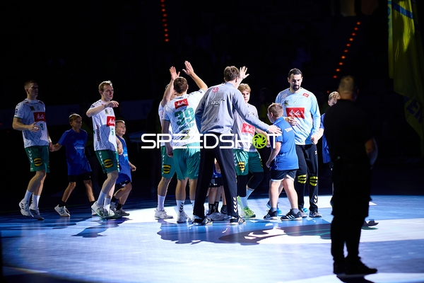 GWD Minden Spieler in Position