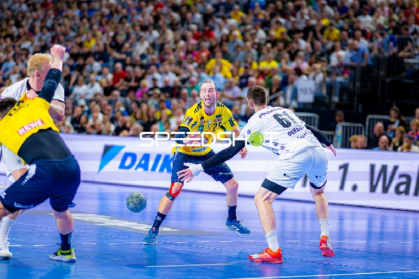 Handball I Herren I Saison 2024-2025 I DHB-Pokal I Halbfinale I Rhein-Neckar Löwen - THW Kiel I 12.04.2025