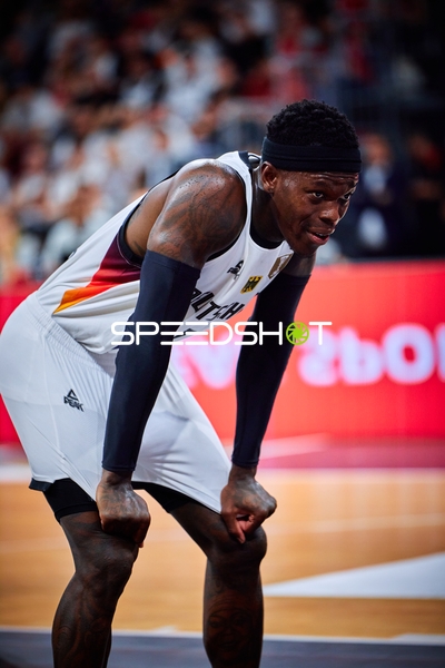 Spieler auf dem Court