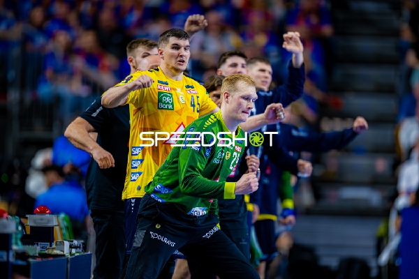 Handball I Herren I Saison 2024-2025 I DHB-Pokal I Halbfinale I Rhein-Neckar Löwen - THW Kiel I 12.04.2025