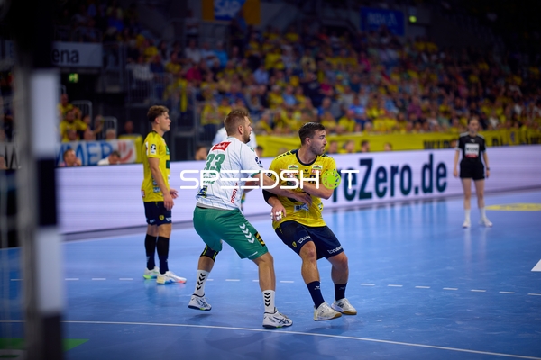Handballspiel in der Halle
