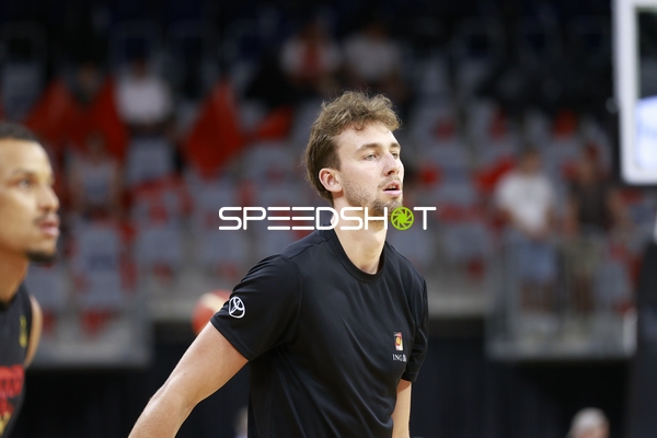 Spieler auf dem Court