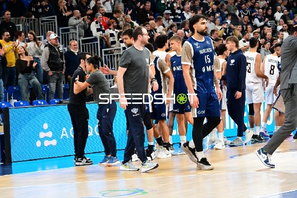 Szene mit Marcel Keßen (15; MLP Academics Heidelberg) und Coach Johannes Hübner (997; MLP Academics Heidelberg)