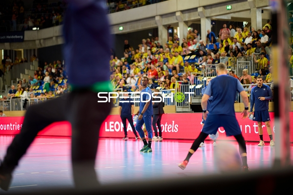 Spieler in der Halle