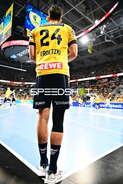 Patrick Groetzki am Spielfeldrand