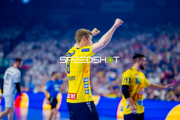 Handball I Herren I Saison 2024-2025 I DHB-Pokal I Halbfinale I Rhein-Neckar Löwen - THW Kiel I 12.04.2025