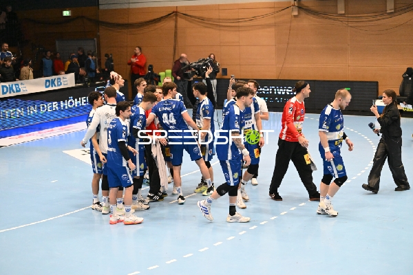 Handball-Szene mit Justin Kurch (52; ThSV Eisenach)