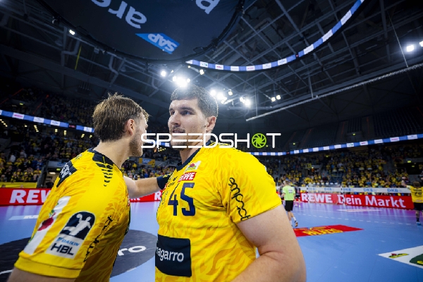 Halil Jaganjac (45; Rhein Neckar Löwen) in Aktion