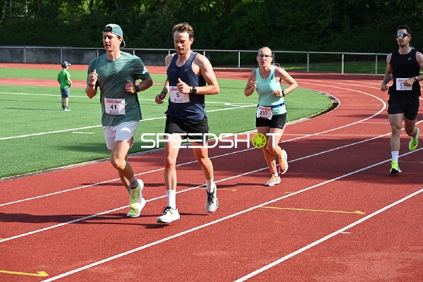 Läufer auf der Bahn