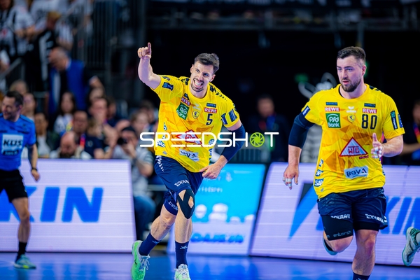 Handball I Herren I Saison 2024-2025 I DHB-Pokal I Halbfinale I Rhein-Neckar Löwen - THW Kiel I 12.04.2025