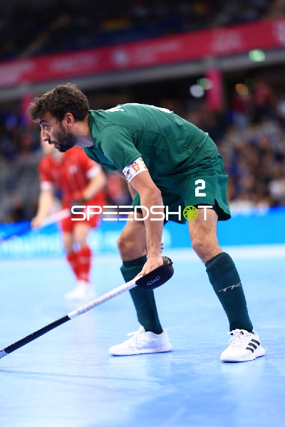 David FRANCO (2; Portugal) mit Schläger