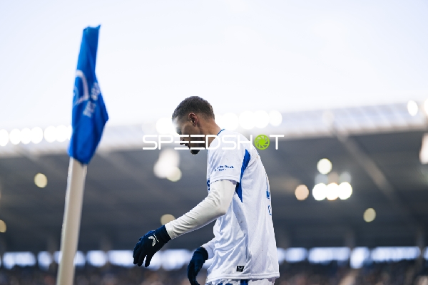 Spieler am Eckfahnenbereich