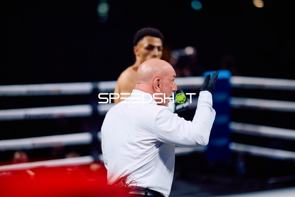 Alexander Okafor im Boxkampf