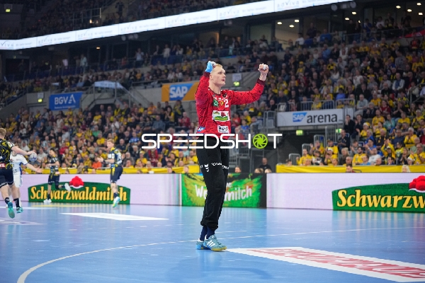 David Späth (29; Rhein Neckar Löwen) in Aktion