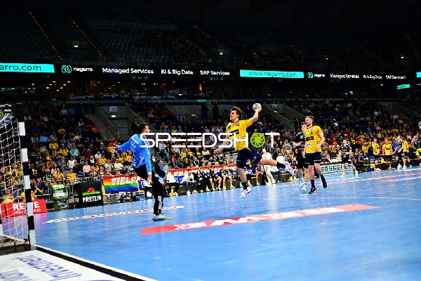 Gino Steenaerts (14; Rhein Neckar Löwen) in Aktion