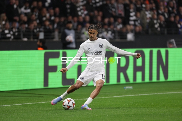 Schuss von Eintracht Frankfurt