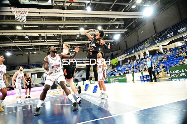 Spieler auf dem Court