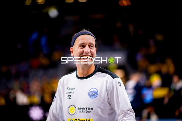 Torwart Silvio Heinevetter (12; ThSV Eisenach) steht bereit im Tor