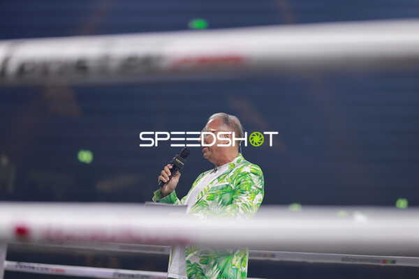 Moderator im Ring