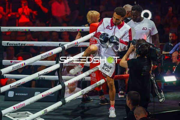 Boxer beim Aufwärmen