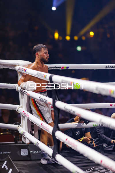 Profiboxer in der Ecke