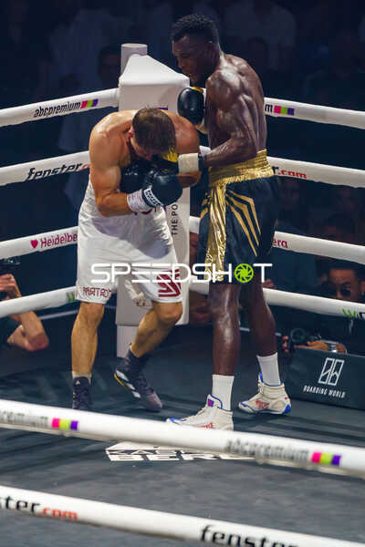 Boxer im Ring kämpfen